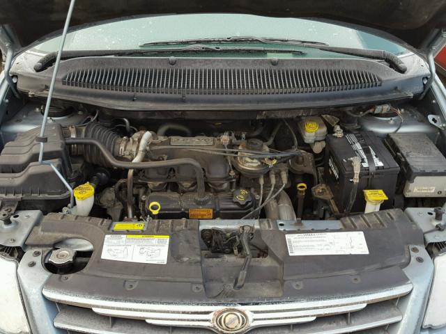 2C4GP64L25R350454 - 2005 CHRYSLER TOWN & COU SILVER photo 7