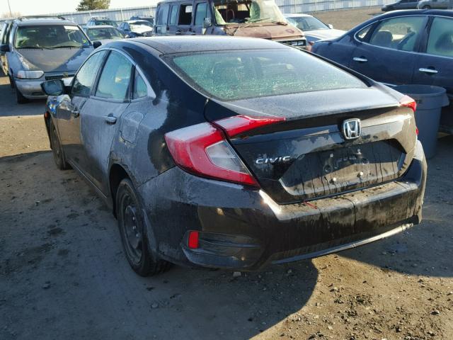 2HGFC2F59GH540017 - 2016 HONDA CIVIC LX BLACK photo 3