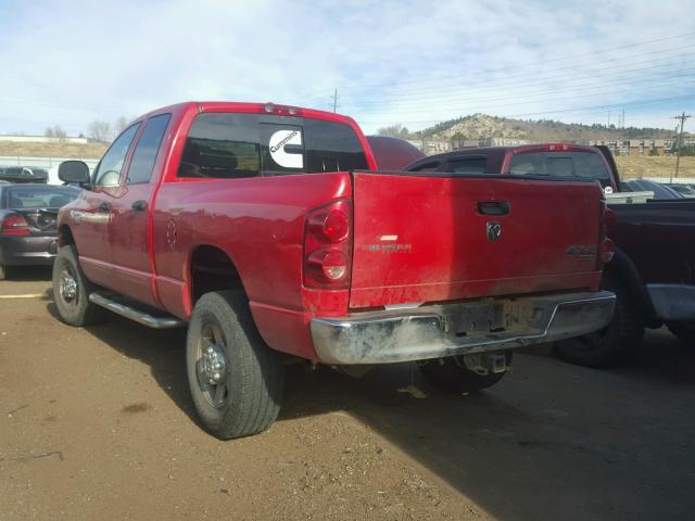 1D7KS28C37J552504 - 2007 DODGE RAM 2500 S Qırmızı foto 3