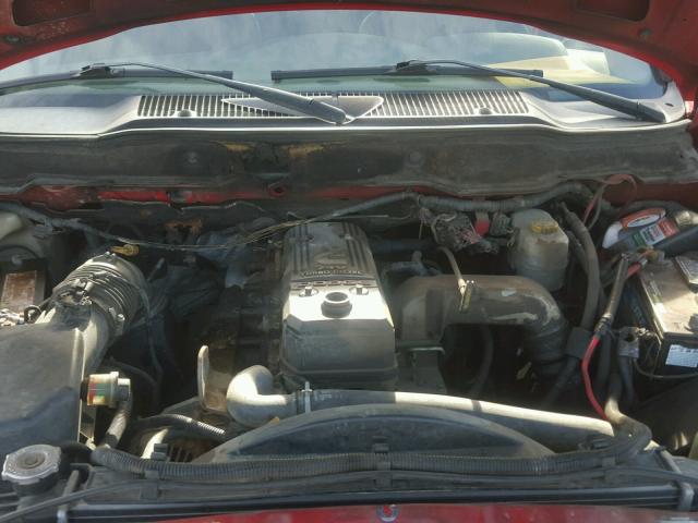 1D7KS28C37J552504 - 2007 DODGE RAM 2500 S Qırmızı foto 7