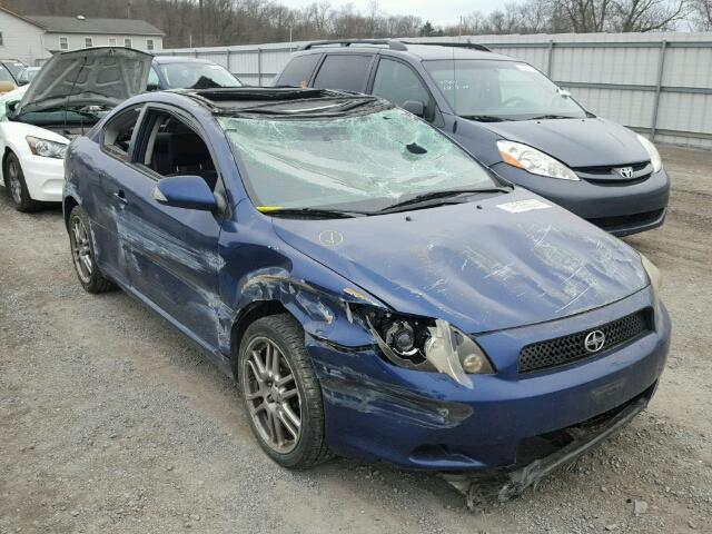 JTKDE167X80264540 - 2008 TOYOTA SCION TC BLUE photo 1