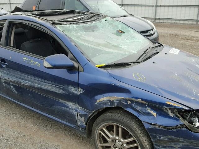 JTKDE167X80264540 - 2008 TOYOTA SCION TC 蓝色 照片 9