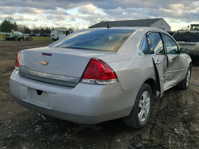 2G1WB58K469204427 - 2006 CHEVROLET IMPALA LS SILVER photo 4