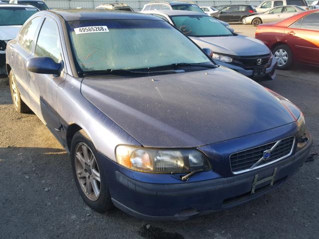 YV1RS58D612008688 - 2001 VOLVO S60 2.4T BLUE photo 1