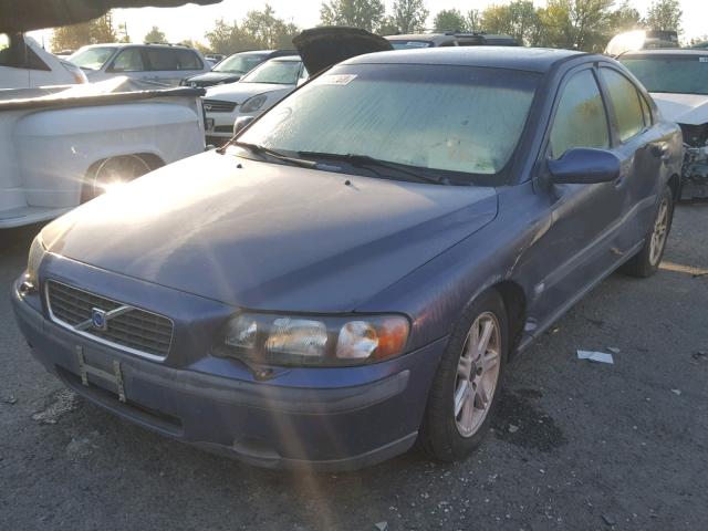 YV1RS58D612008688 - 2001 VOLVO S60 2.4T BLUE photo 2