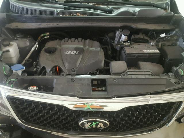 KNDPCCAC5F7790928 - 2015 KIA SPORTAGE E GRAY photo 7