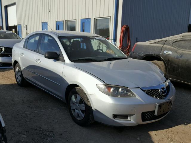 JM1BK12F281178475 - 2008 MAZDA 3 I SILVER photo 1