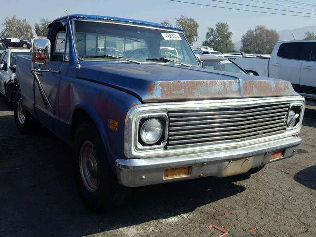 CCE242Z132360 - 1972 CHEVROLET PICK UP BLUE photo 1