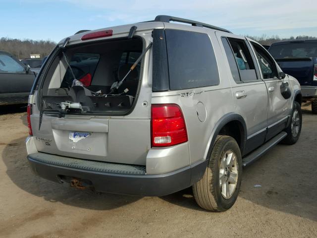 1FMZU73E64UC18045 - 2004 FORD EXPLORER X SILVER photo 4