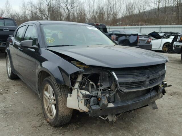 1B3LC56J48N282046 - 2008 DODGE AVENGER SX BLACK photo 1