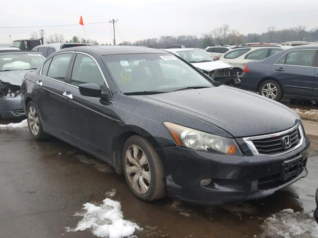 1HGCP36808A045535 - 2008 HONDA ACCORD EXL BLACK photo 1