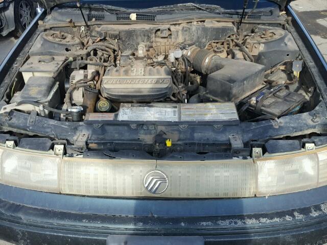 1MELM5047RG619599 - 1994 MERCURY SABLE GS GREEN photo 7