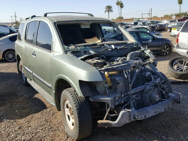 5N3AA08C35N802216 - 2005 INFINITI QX56 GREEN photo 1