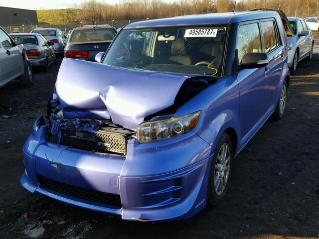 JTLZE4FE9A1110113 - 2010 TOYOTA SCION XB PURPLE photo 2