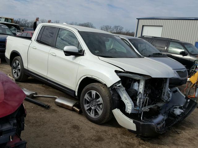 5FPYK3F62HB030079 - 2017 HONDA RIDGELINE WHITE photo 1