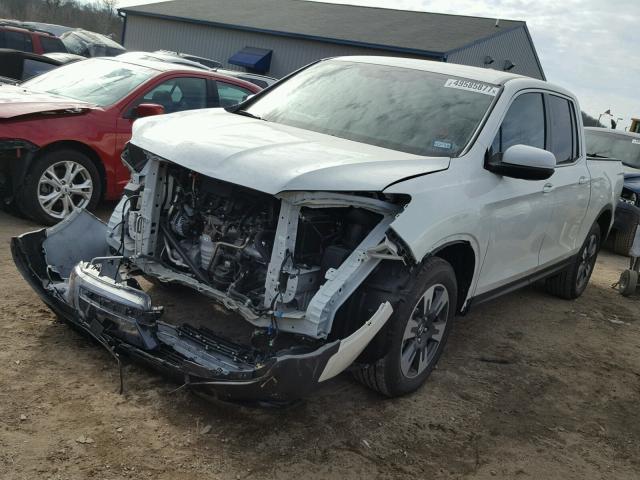 5FPYK3F62HB030079 - 2017 HONDA RIDGELINE WHITE photo 2