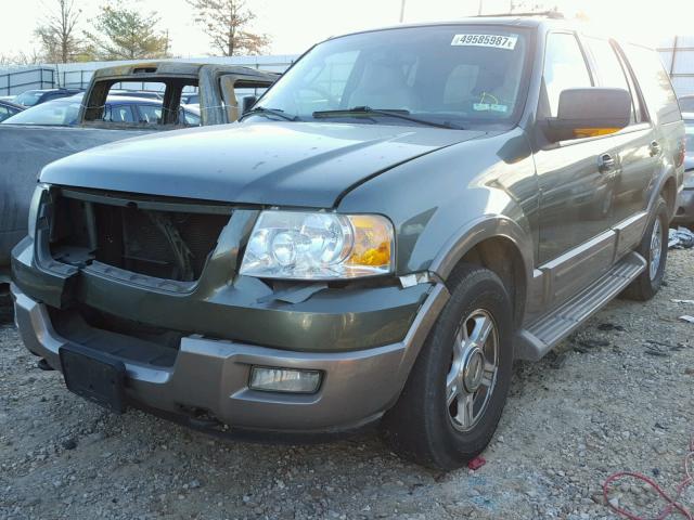 1FMFU18L63LC51543 - 2003 FORD EXPEDITION GREEN photo 2