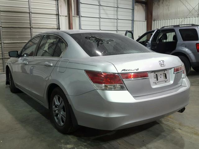 1HGCP2F67CA025980 - 2012 HONDA ACCORD SE SILVER photo 3