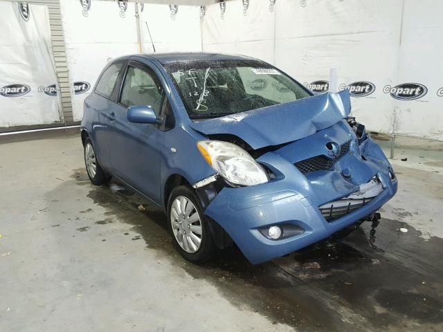 JTDJT4K37B5334669 - 2011 TOYOTA YARIS BLUE photo 1