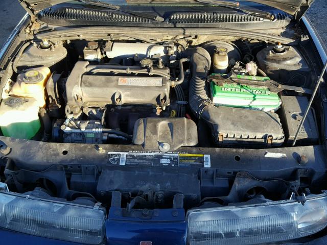 1G8ZK5272XZ296406 - 1999 SATURN SL2 BLUE photo 7