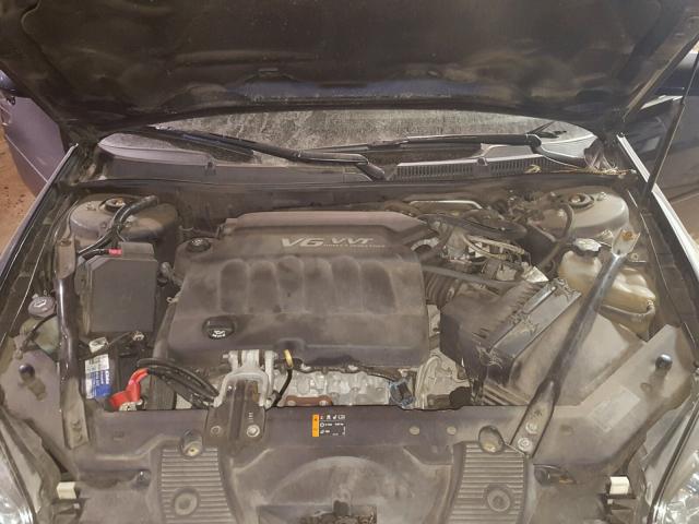 2G1WB5E36C1170224 - 2012 CHEVROLET IMPALA LT BLACK photo 7