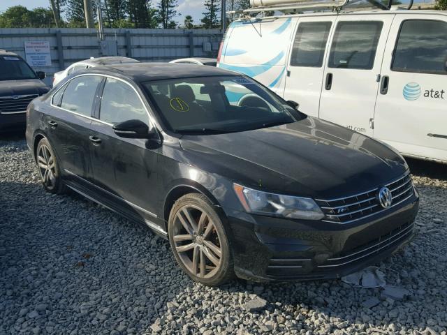 1VWAS7A38GC047637 - 2016 VOLKSWAGEN PASSAT S BLACK photo 1