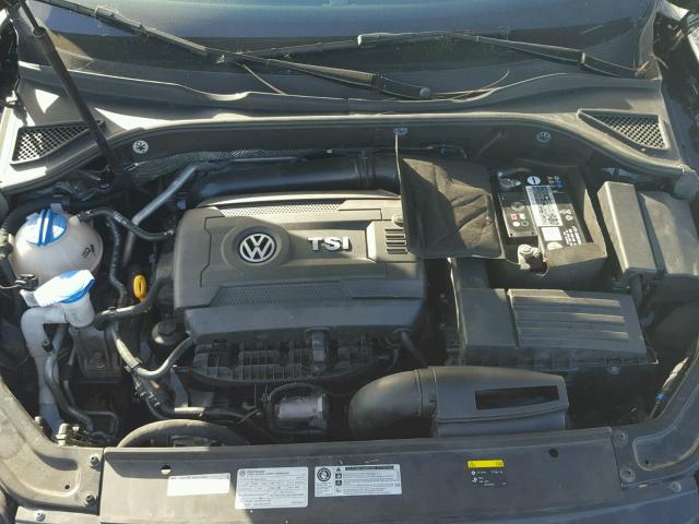 1VWAS7A38GC047637 - 2016 VOLKSWAGEN PASSAT S BLACK photo 7