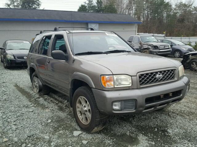 JN8DR09X71W581085 - 2001 NISSAN PATHFINDER BROWN photo 1