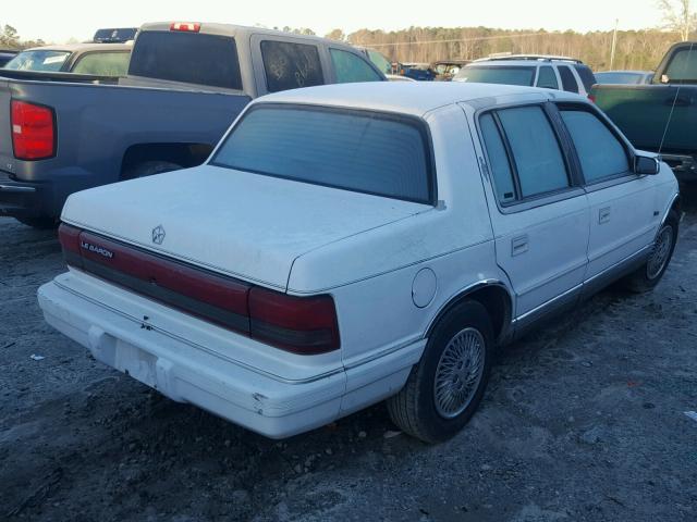 1C3AA3639RF151972 - 1994 CHRYSLER LEBARON LE WHITE photo 4