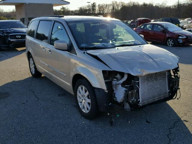 2C4RC1BG2ER272898 - 2014 CHRYSLER TOWN & COU TAN photo 1