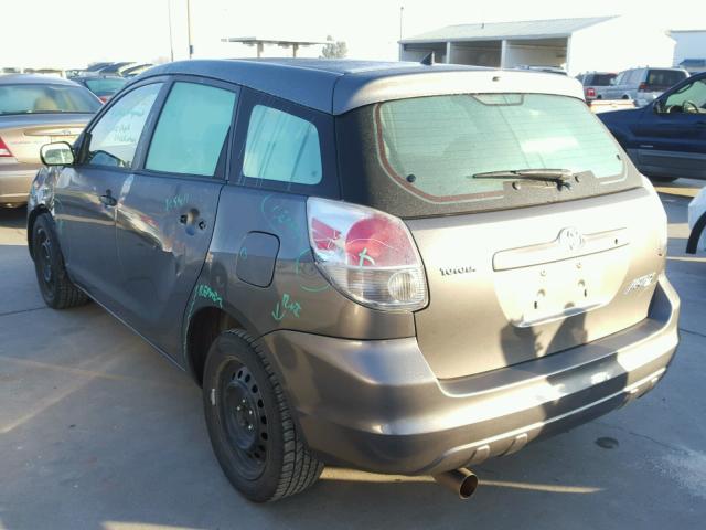 2T1KR32E58C711588 - 2008 TOYOTA COROLLA MA CHARCOAL photo 3