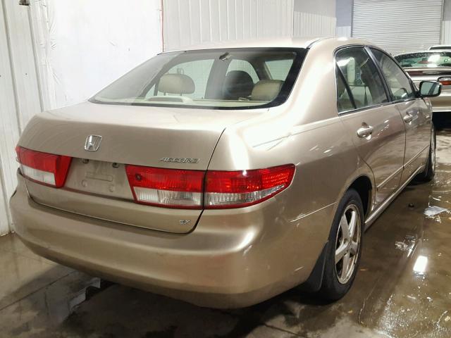 JHMCM56603C071467 - 2003 HONDA ACCORD EX TAN photo 4