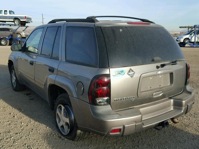 1GNDT13S962191868 - 2006 CHEVROLET TRAILBLAZE TAN photo 3