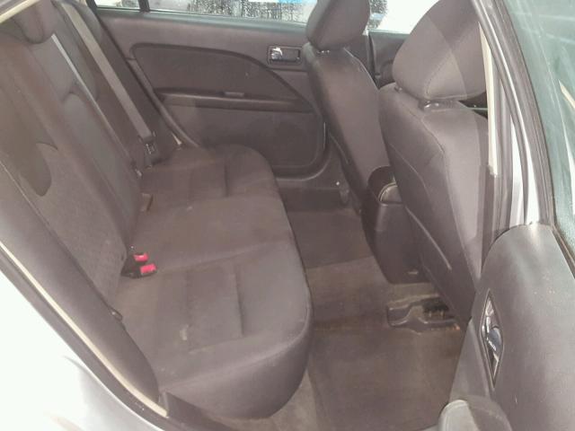 3FAHP0HA8BR320980 - 2011 FORD FUSION SE SILVER photo 6