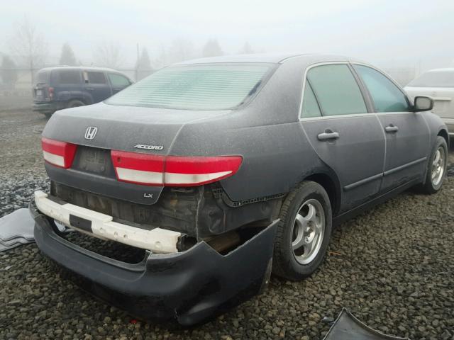 1HGCM55394A144925 - 2004 HONDA ACCORD LX CHARCOAL photo 4