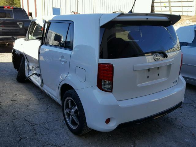 JTLZE4FE6DJ036217 - 2013 TOYOTA SCION XB WHITE photo 3