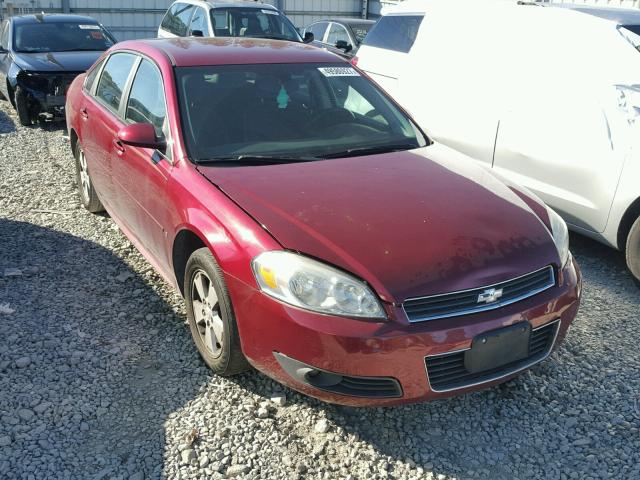 2G1WB5EKXA1118549 - 2010 CHEVROLET IMPALA LT MAROON photo 1