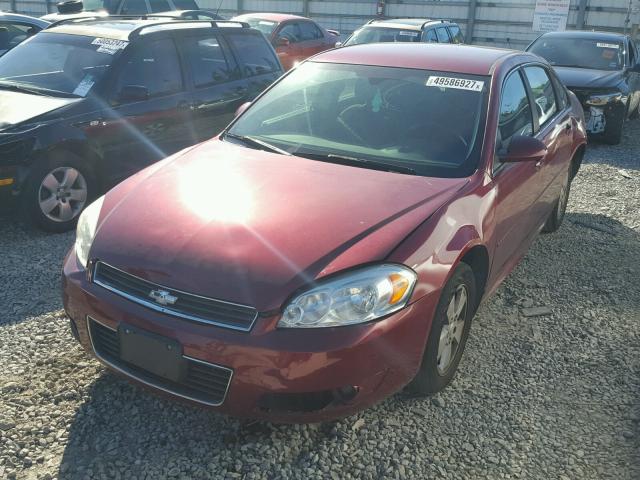 2G1WB5EKXA1118549 - 2010 CHEVROLET IMPALA LT Շագանակագույն լուսանկար 2