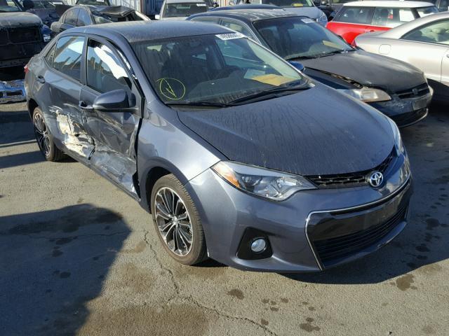 5YFBURHEXFP303612 - 2015 TOYOTA COROLLA L CHARCOAL photo 1