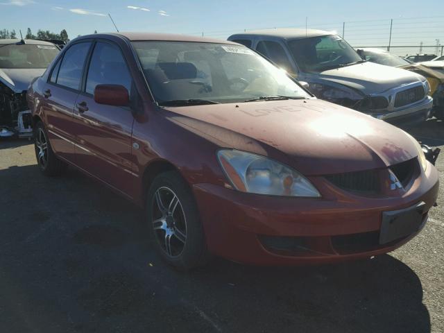 JA3AJ26E75U009647 - 2005 MITSUBISHI LANCER ES RED photo 1