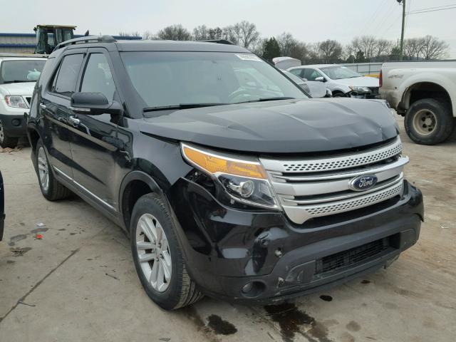 1FM5K7D83FGB46655 - 2015 FORD EXPLORER X BLACK photo 1