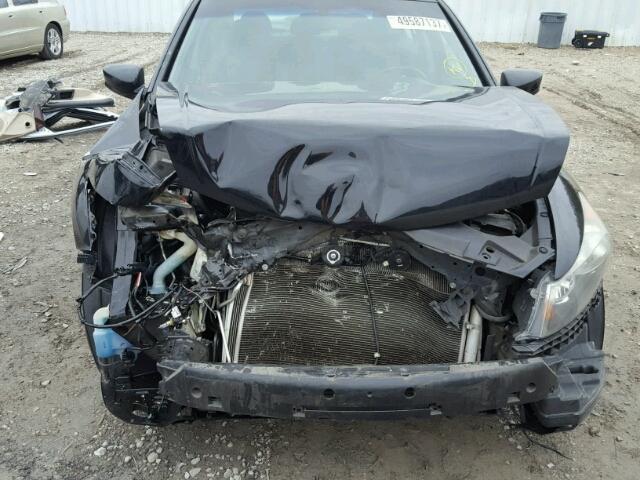 1HGCP3F82BA009143 - 2011 HONDA ACCORD EXL BLACK photo 7