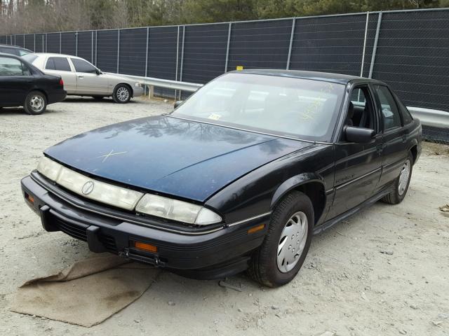 1G2WJ52M9TF229402 - 1996 PONTIAC GRAND PRIX BLUE photo 2