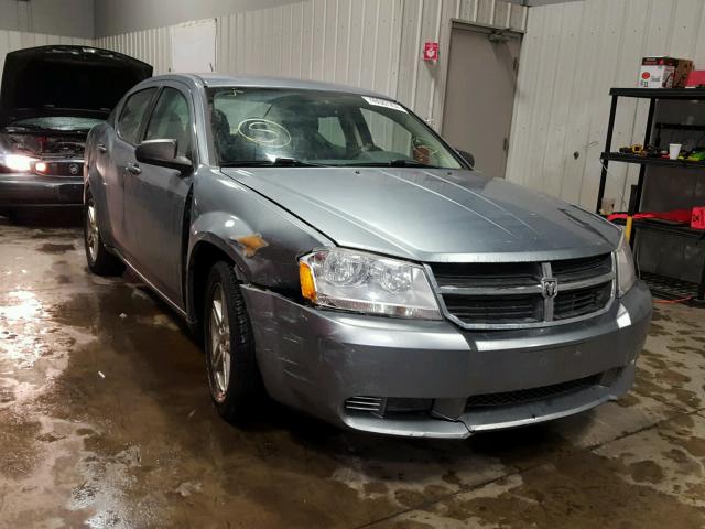 1B3LC56R78N105075 - 2008 DODGE AVENGER SX GRAY photo 1