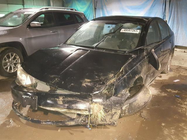 1G8AJ52FX4Z123445 - 2004 SATURN ION LEVEL BLACK photo 2