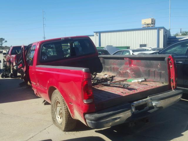 1FTNX20F5YEE20563 - 2000 FORD F250 SUPER RED photo 3