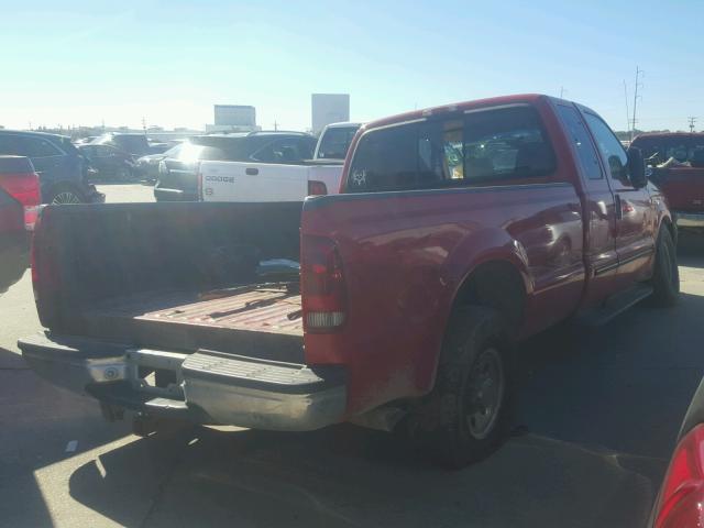 1FTNX20F5YEE20563 - 2000 FORD F250 SUPER RED photo 4