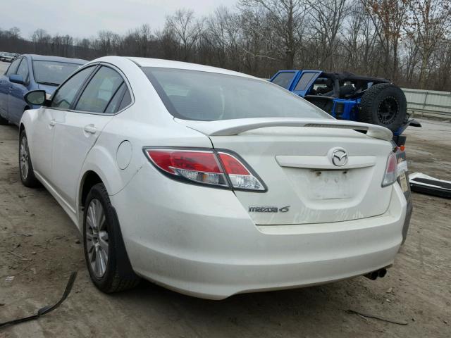 1YVHP82A895M38679 - 2009 MAZDA 6 WHITE photo 3