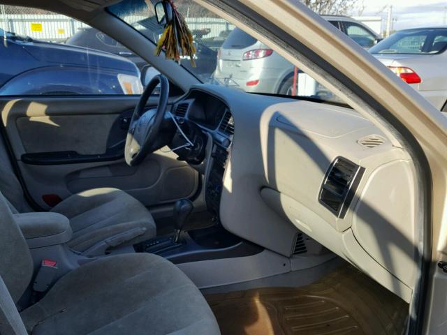 KMHDN45D43U661609 - 2003 HYUNDAI ELANTRA GL GOLD photo 5