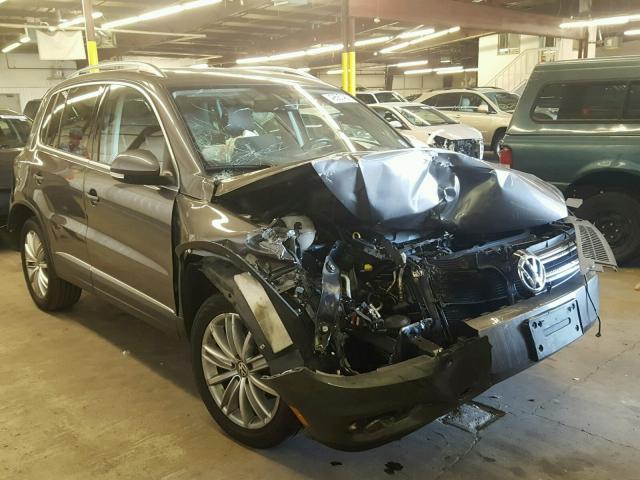 WVGBV7AX5GW578614 - 2016 VOLKSWAGEN TIGUAN S GRAY photo 1